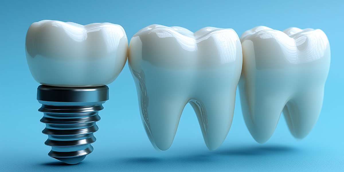 Dental Implant vs natural teeth