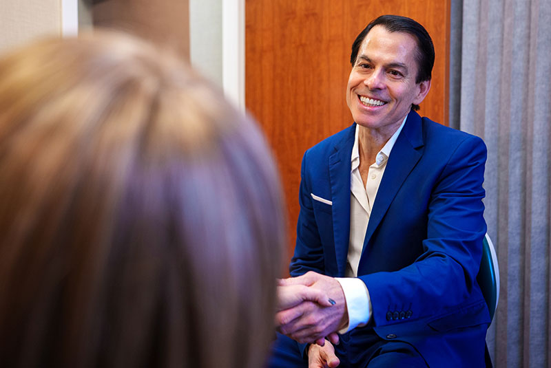 Doctor shaking Patients hand