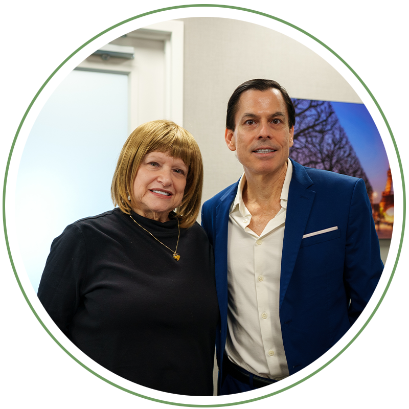 Patient Smiling with doctor