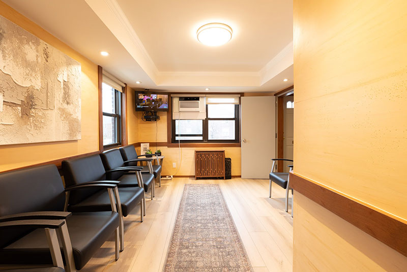 window lobby Bayside