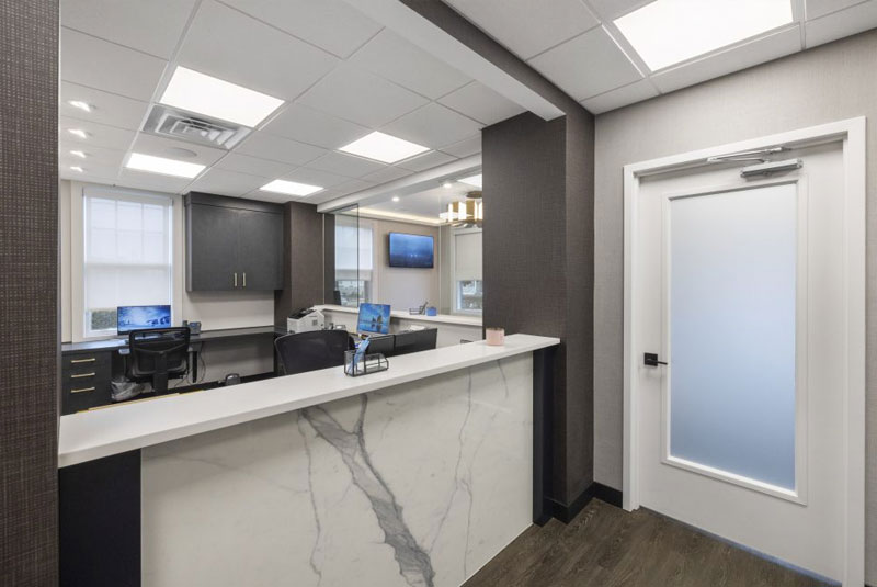 front desk door oyster bay