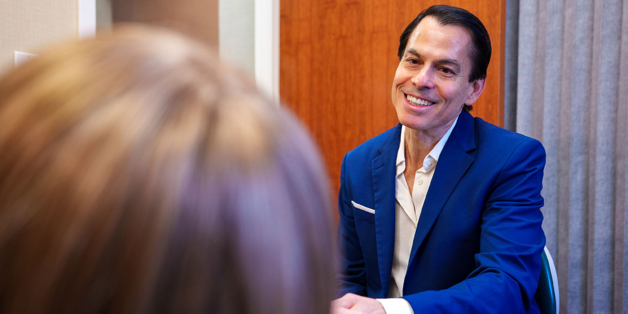 Doctor shaking Patients Hand