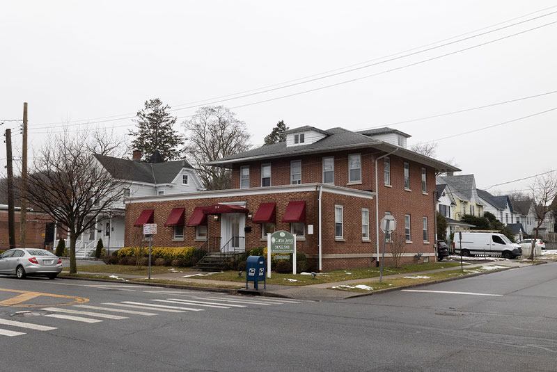 outside different Oyster Bay