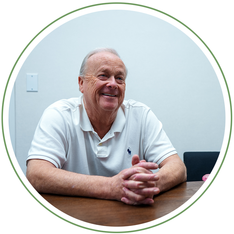 Patient consulting with the doctor